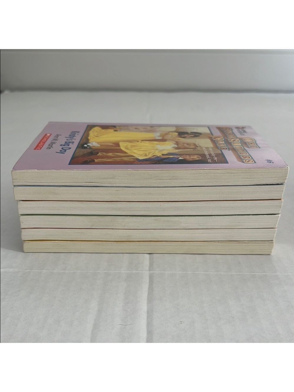 The Baby-Sitters Club Retro Set Books 1-6 Original Covers Collectible Tin Case - Picture 6 of 12